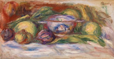 Ciotola, fichi e mele da Pierre-Auguste Renoir