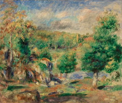 Castagni, Pont-Aven da Pierre-Auguste Renoir