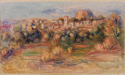 Paesaggio, La Gaude da Pierre-Auguste Renoir