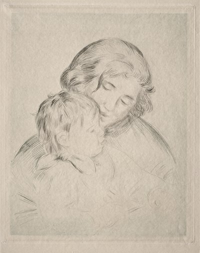 Madre e figlio da Pierre-Auguste Renoir