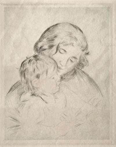 Madre e figlio da Pierre-Auguste Renoir