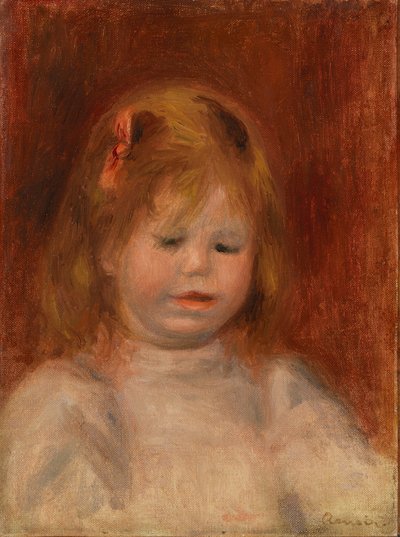 Ritratto di Jean Renoir da Pierre-Auguste Renoir
