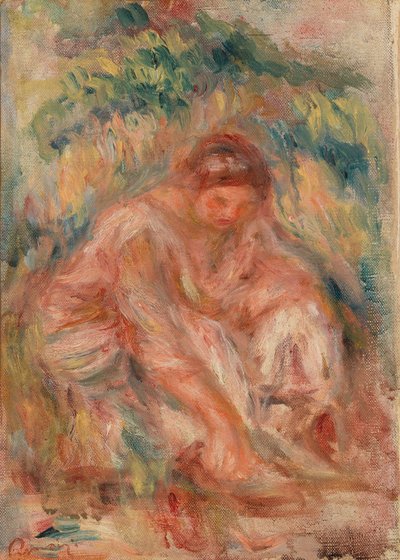 Schizzo di una donna da Pierre-Auguste Renoir