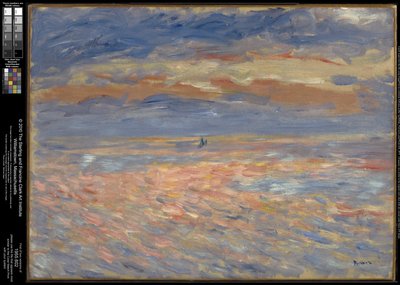 Tramonto da Pierre-Auguste Renoir