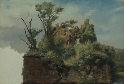 Paesaggio con rovine da Pierre-Henri de Valenciennes