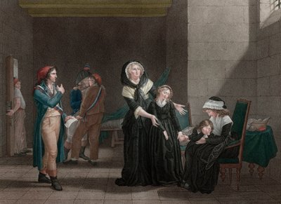 Partenza della Regina per la Conciergerie, 2 agosto da Pierre (after) Bouillon