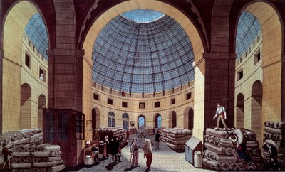 Veduta della Halle au blé, situata sull