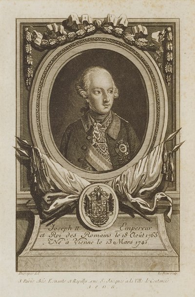 Giuseppe II da Pierre Adrien Le Beau