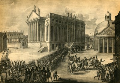 Ingresso trionfale dei francesi nella città di Berlino, 27 ottobre 1806, 1921 da Pierre Adrien Le Beau