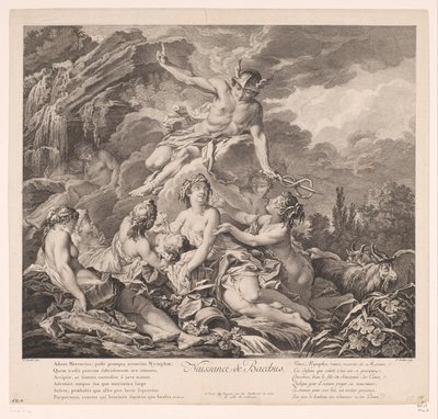Nascita di Bacco da Pierre Alexandre Aveline