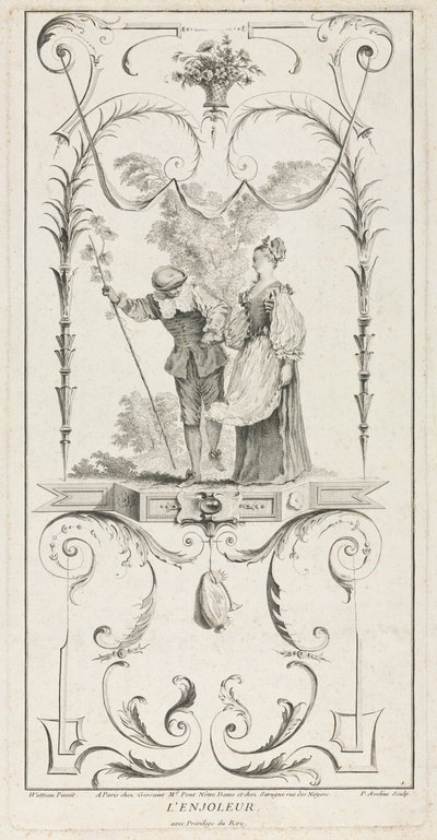Il Coaxer, Arabesco da Pierre Alexandre Aveline