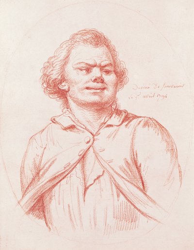 Danton condotto alla sua esecuzione da Pierre Alexandre Wille