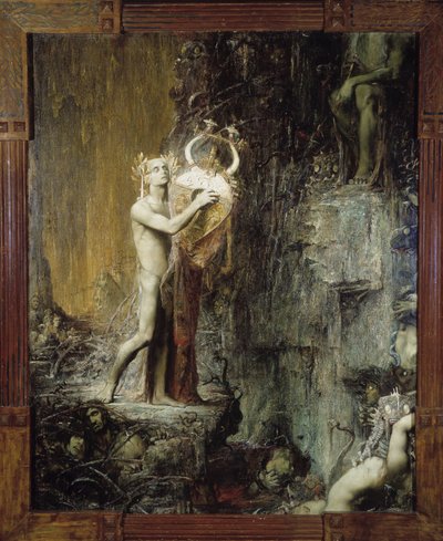 Orfeo agli Inferi, illustrazione per l