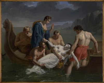 La morte di Saffo da Pierre Antoine Augustin Vafflard
