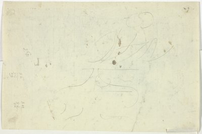 Schizzo e somme da Pierre Antoine Mongin