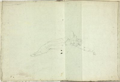Giovane uomo che balla da Pierre Antoine Mongin