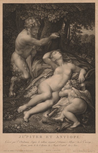 Giove e Antiope da Pierre Audouin
