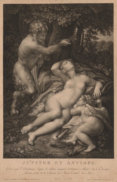 Giove e Antiope da Pierre Audouin