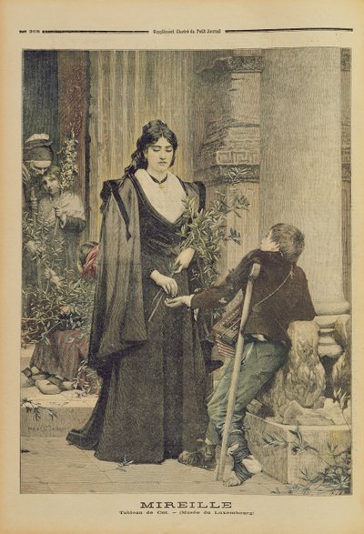Mireille, dal supplemento illustrato di 