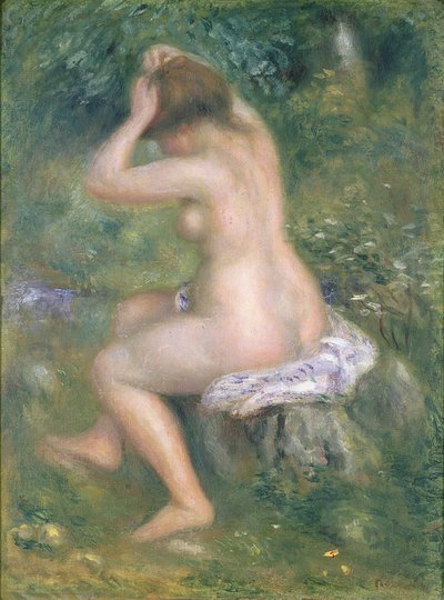 Una bagnante da Pierre Auguste Renoir