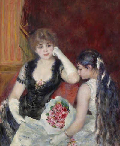 Un palco al teatro da Pierre Auguste Renoir