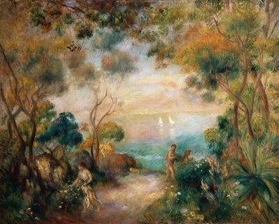 Un giardino a Sorrento da Pierre Auguste Renoir
