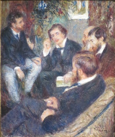 A casa di Renoir, rue St. Georges da Pierre Auguste Renoir