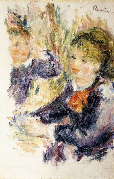 Dalla modista da Pierre Auguste Renoir