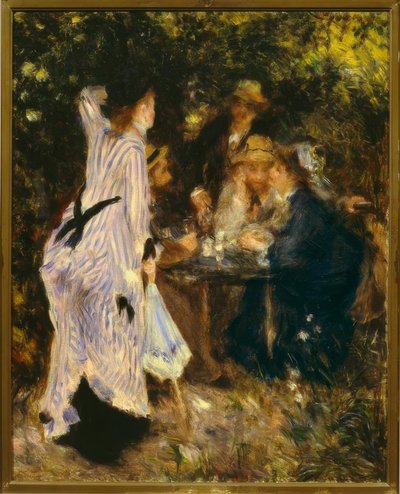 Nel giardino (Sotto il pergolato, Moulin de la Galette) da Pierre Auguste Renoir