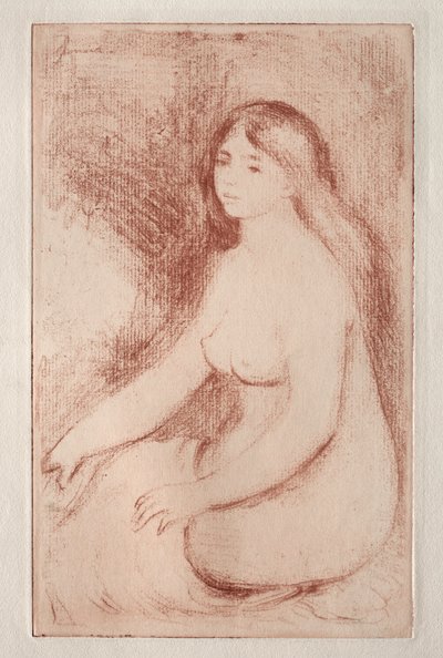 Bagnante seduta da Pierre Auguste Renoir