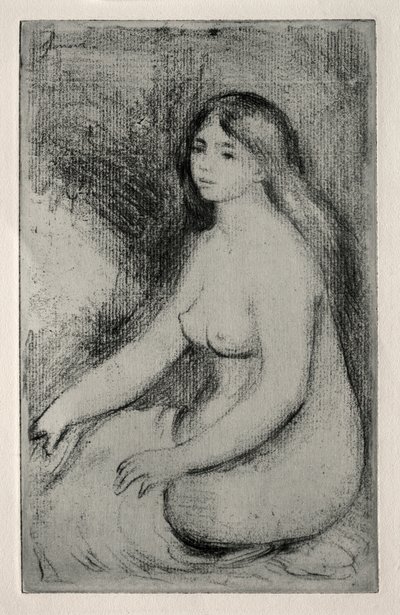 Bagnante seduta da Pierre Auguste Renoir