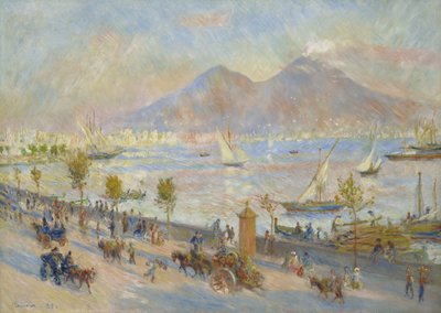 Baia di Napoli, sera, 1881 da Pierre Auguste Renoir