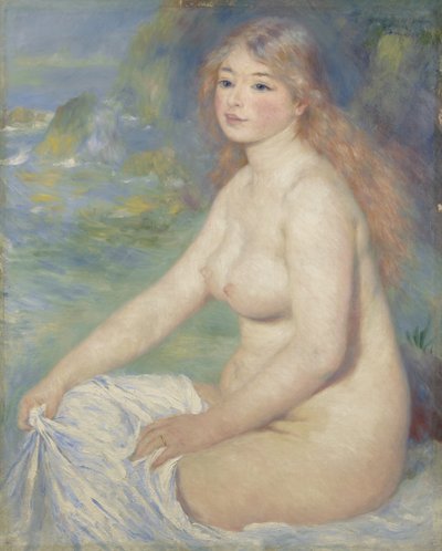 Bagnante bionda, 1881 da Pierre Auguste Renoir