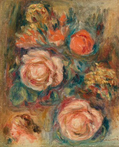 Bouquet di rose da Pierre Auguste Renoir