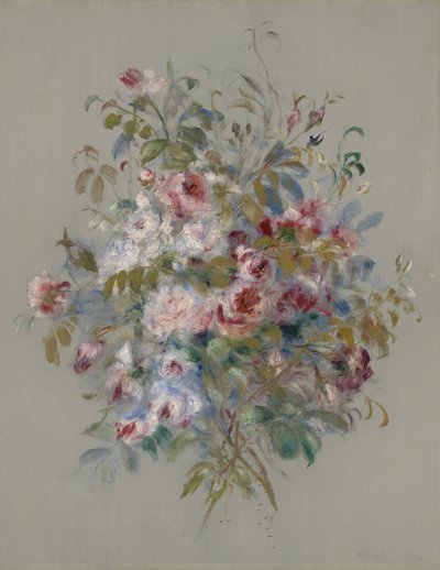 Bouquet di rose, 1879 da Pierre Auguste Renoir