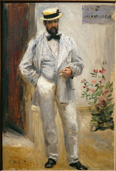 Charles Le Coeur (olio su tela) da Pierre Auguste Renoir