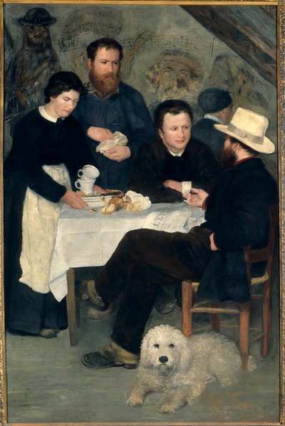 Chez la Mere Antony a Marlotte da Pierre Auguste Renoir