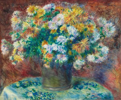 Crisantemi da Pierre Auguste Renoir