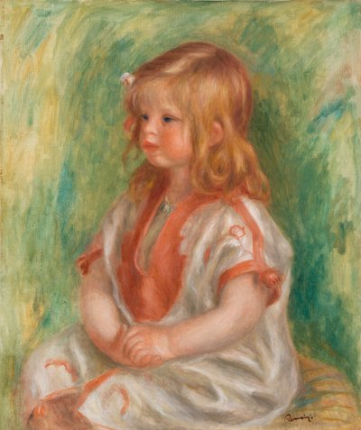 Claude in camicia araba da Pierre Auguste Renoir