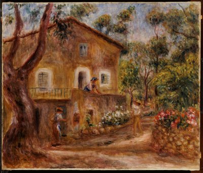 Casa di Collette a Cagne, 1912 da Pierre Auguste Renoir