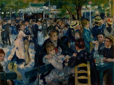 Ballo al Moulin de la Galette da Pierre Auguste Renoir