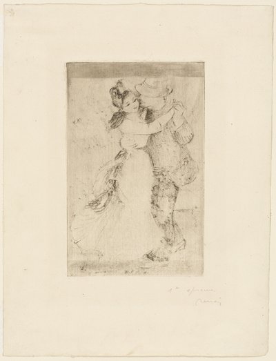 Danza in campagna da Pierre Auguste Renoir
