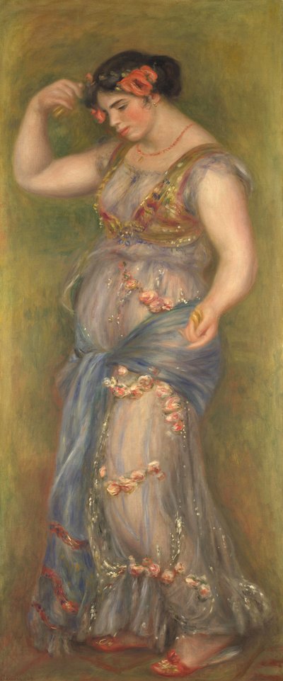 Ballerina con nacchere da Pierre Auguste Renoir