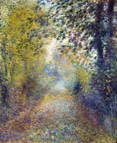 Nel bosco da Pierre Auguste Renoir