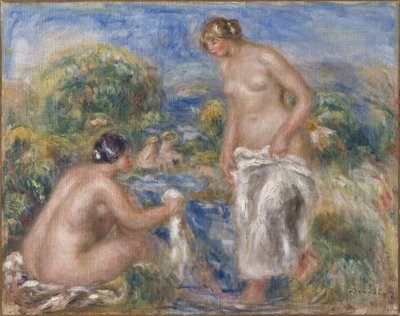 Donne al bagno da Pierre Auguste Renoir