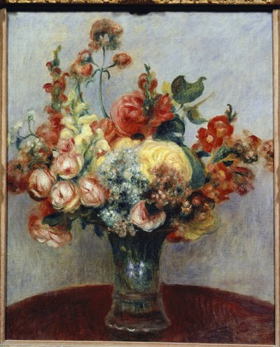 Fiori in un vaso da Pierre Auguste Renoir