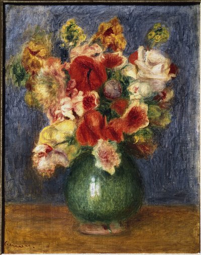 Fiori in un vaso da Pierre Auguste Renoir