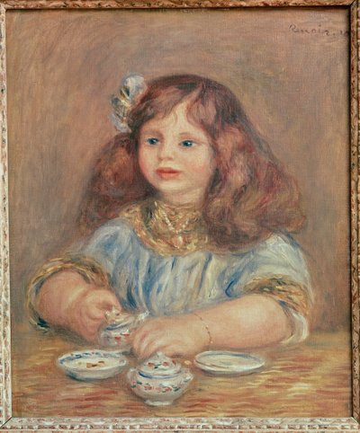 Genevieve Bernheim de Villers. 1910 (olio su tela) da Pierre Auguste Renoir