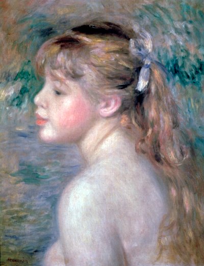 Testa di un bambino, 1892 da Pierre Auguste Renoir