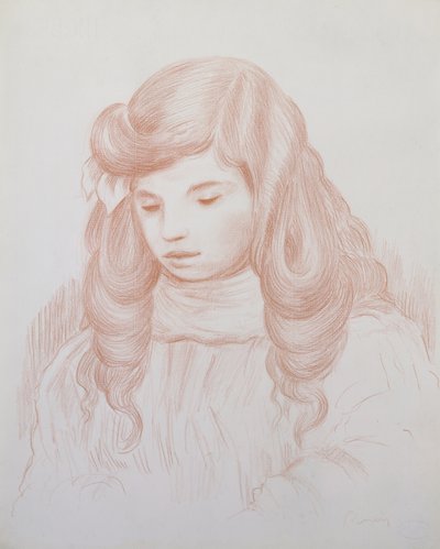 Testa di un bambino, 1913 da Pierre Auguste Renoir